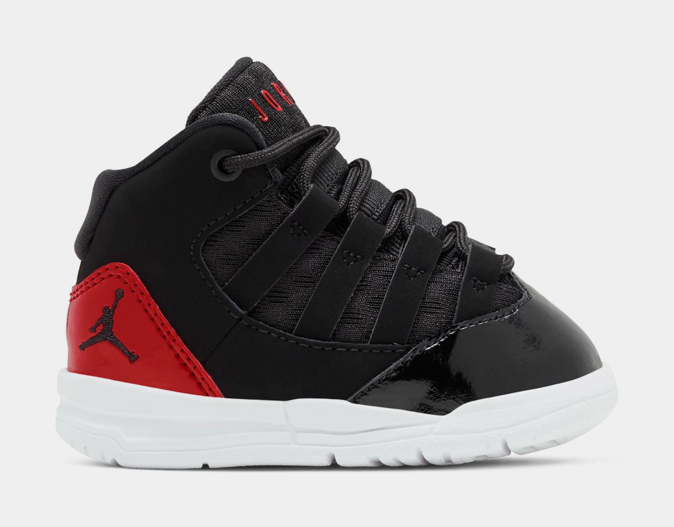 Air Jordan Jordan Max Aura Infant Toddler Lifestyle Shoes (Black/Gym Red/White)