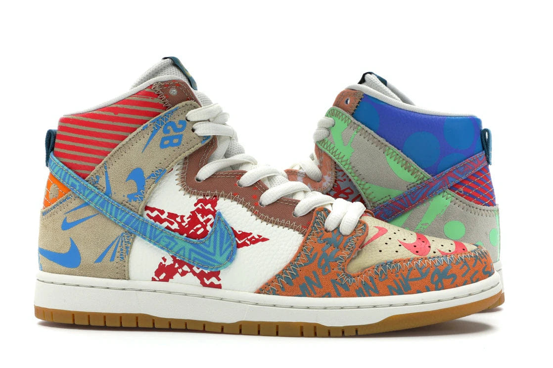 Nike SB Dunk High Thomas Cambell What The