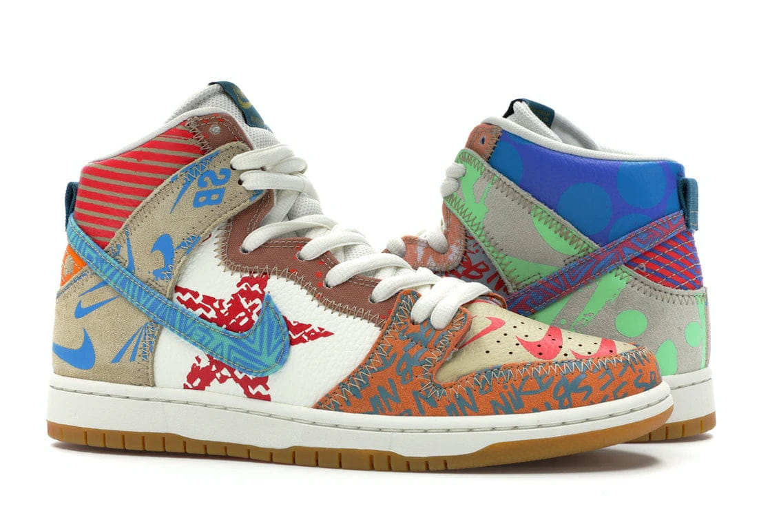 Nike SB Dunk High Thomas Cambell What The