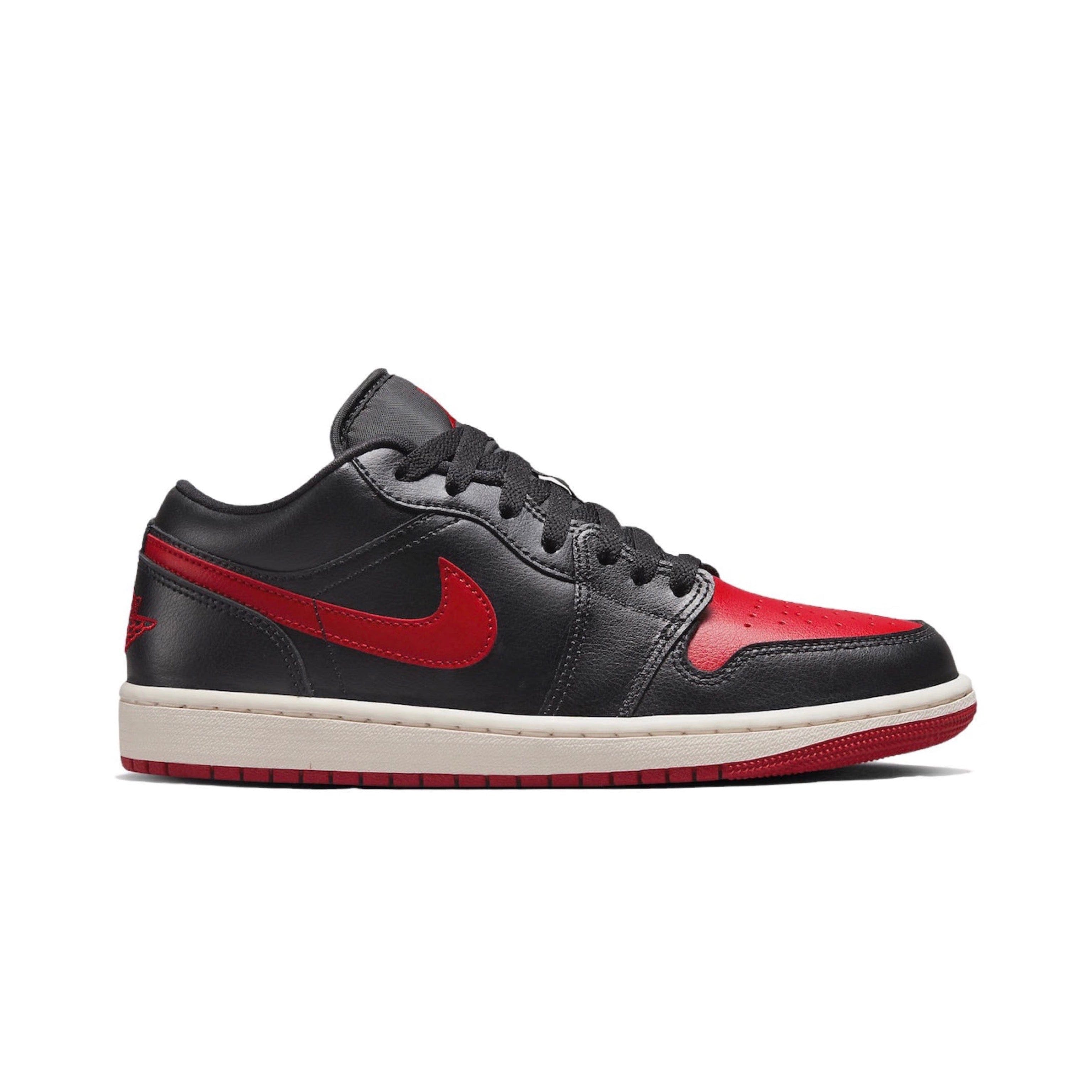 Nike AIR JORDAN 1 LOW Bred Sail WMNS