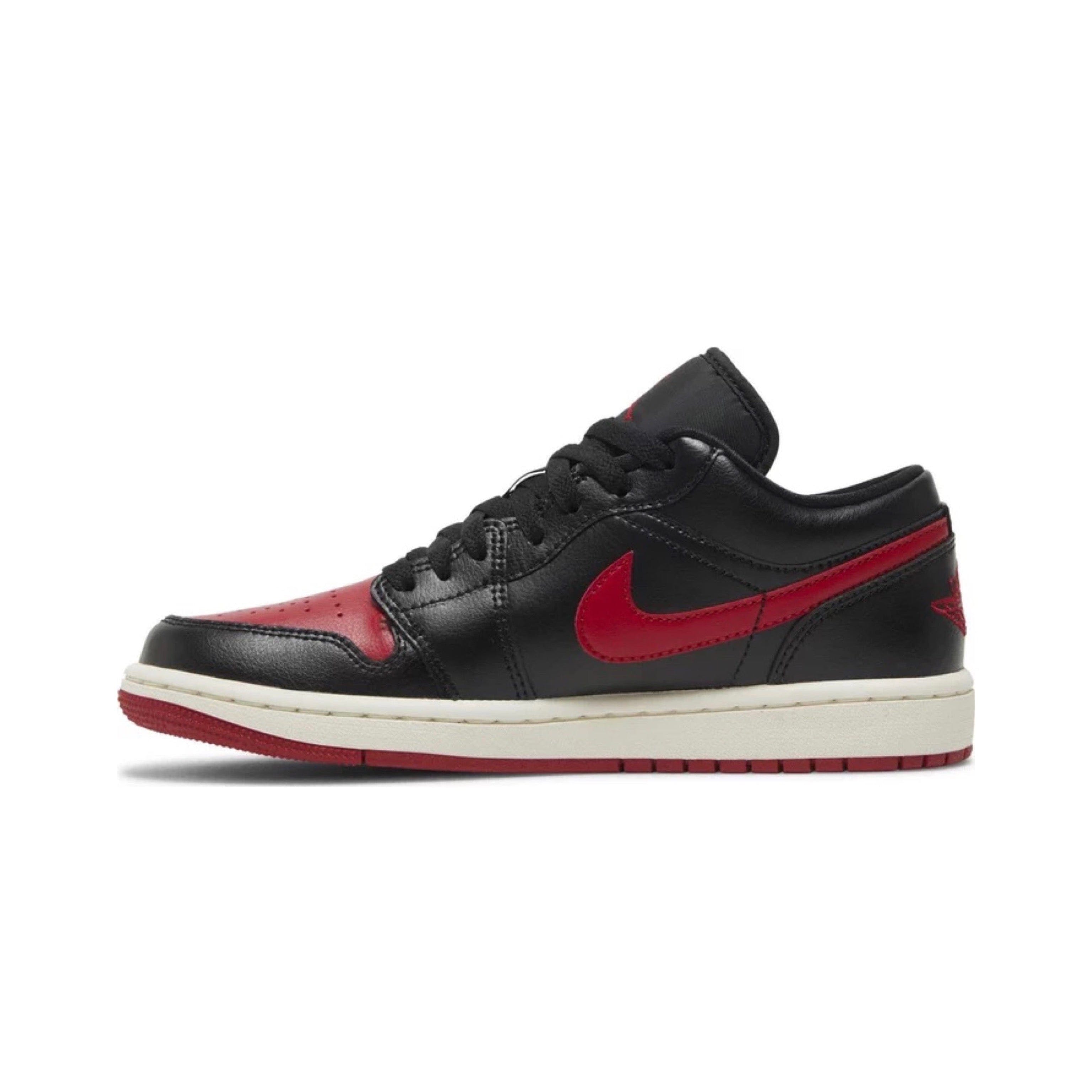 Nike AIR JORDAN 1 LOW Bred Sail WMNS