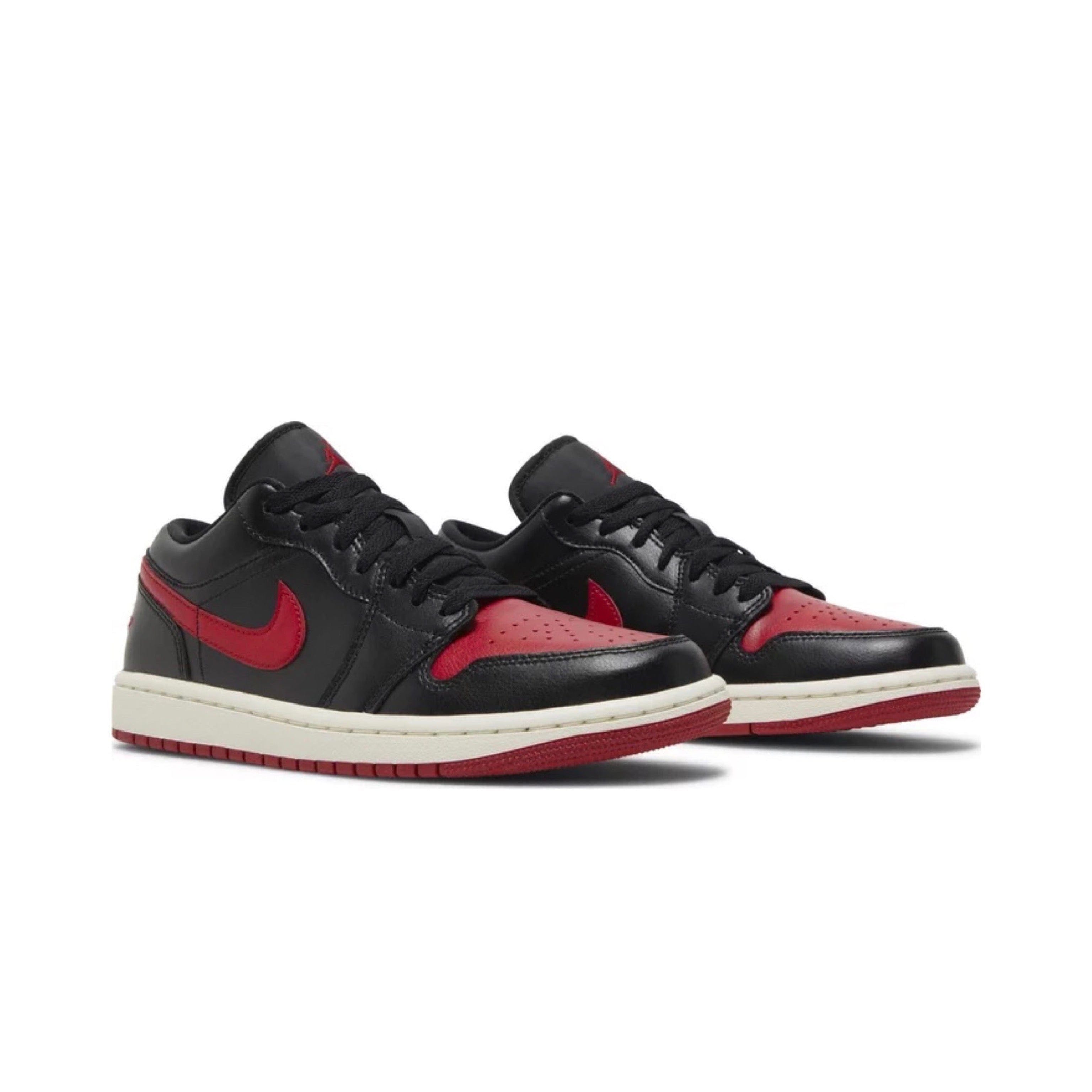 Nike AIR JORDAN 1 LOW Bred Sail WMNS