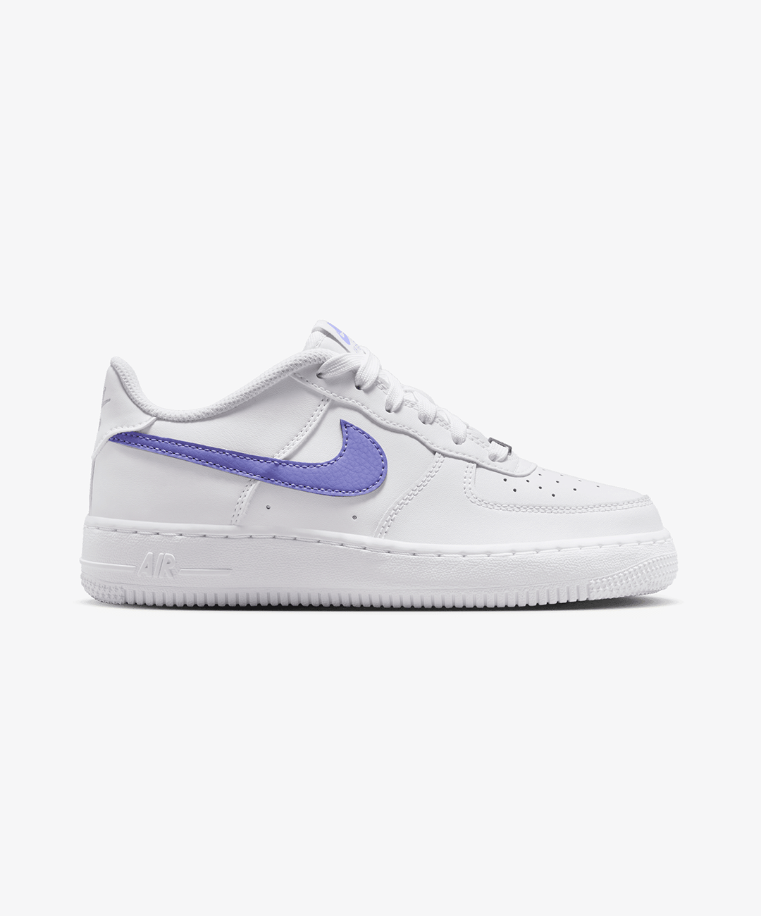 NIKE | AIR FORCE 1 { WHITE/LIGHT THISTLE - WHITE