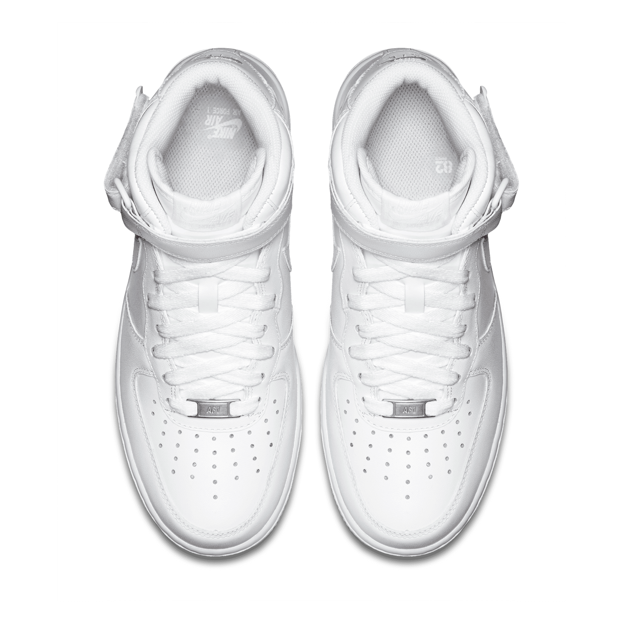 Nike AIR FORCE MID `07 - WHITE / WHITE