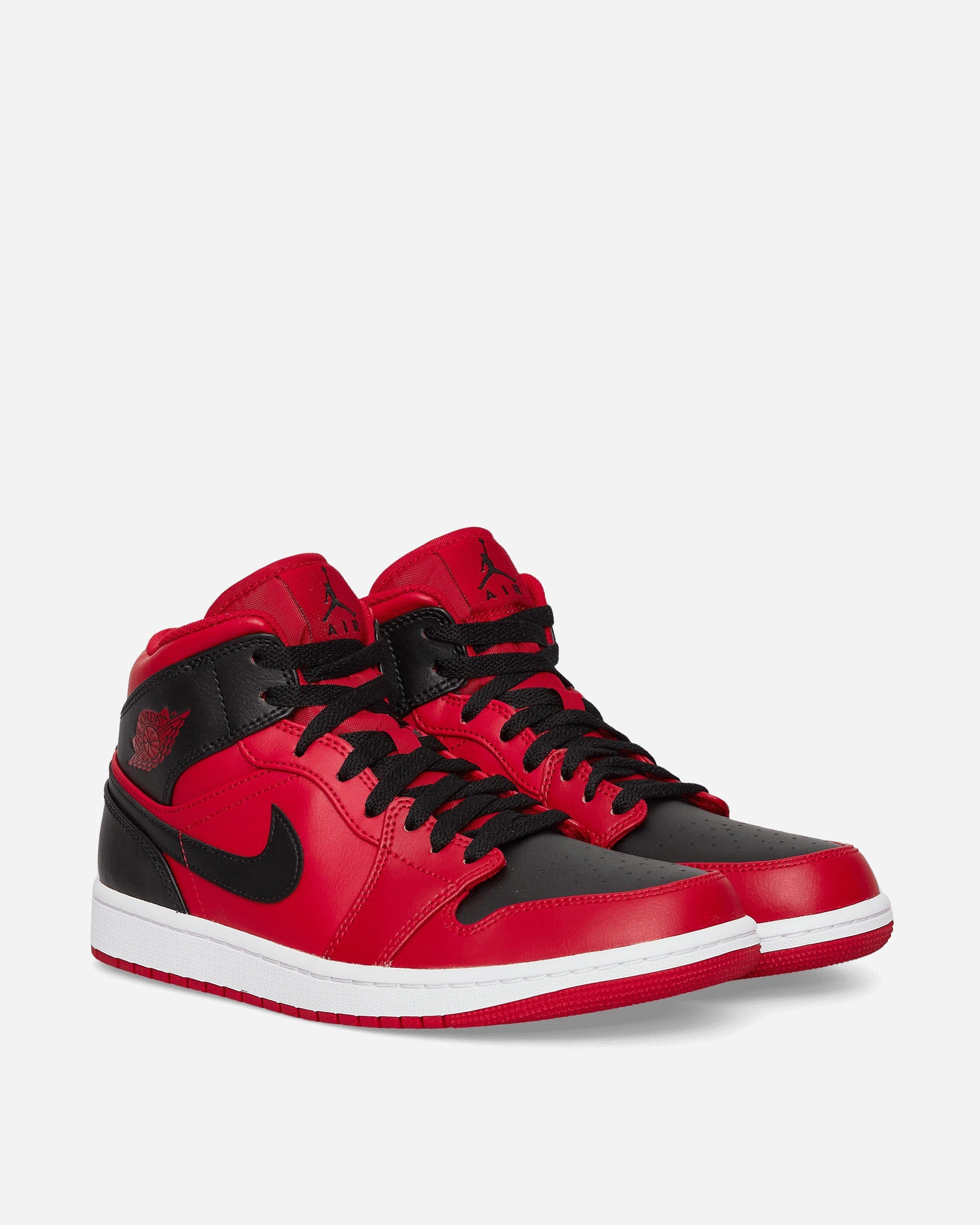 Nike Air Jordan 1 Mid Sneakers Gym Red / Black