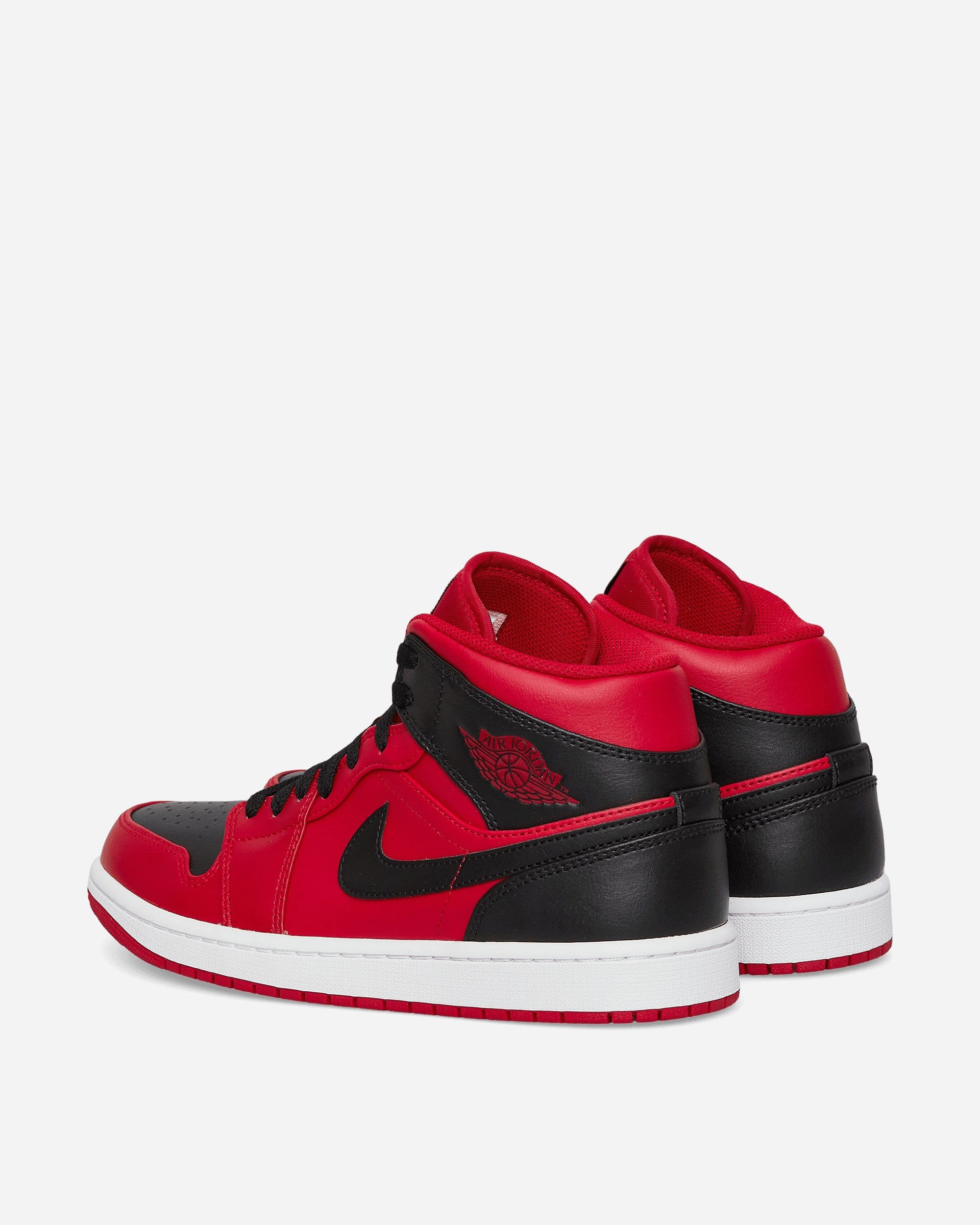 Nike Air Jordan 1 Mid Sneakers Gym Red / Black