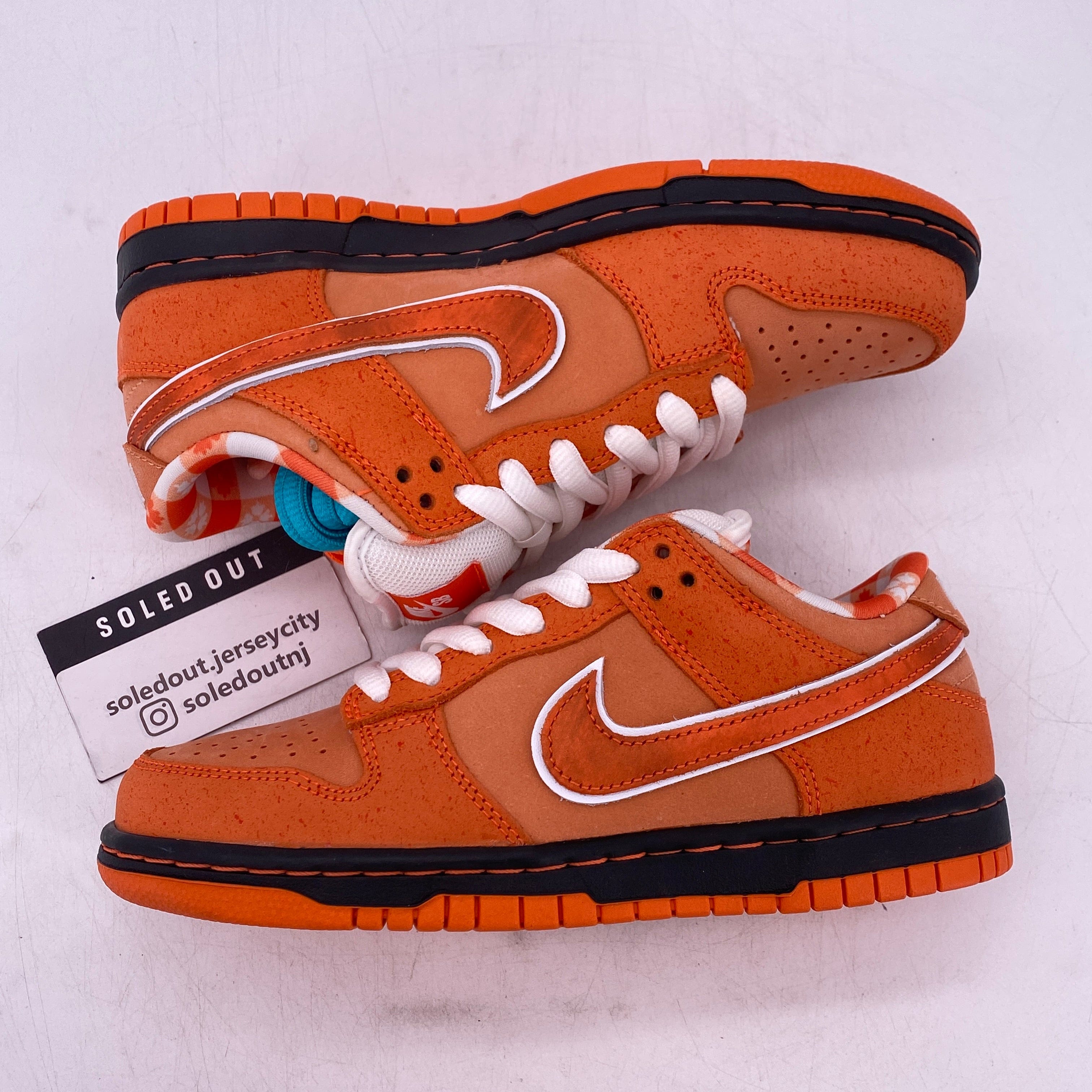 Nike SB Dunk Low Orange Lobster 2022 New Size 4