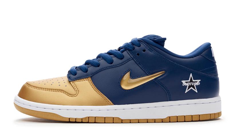 Nike Dunk SB Low x Supreme QS Metallic Gold 2019 (CK3480 - 700) Men's Size 7 - 13
