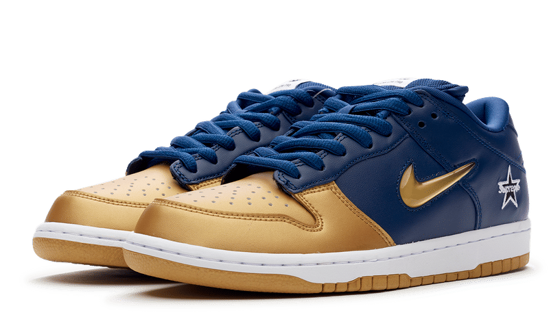 Nike Dunk SB Low x Supreme QS Metallic Gold 2019 (CK3480 - 700) Men's Size 7 - 13
