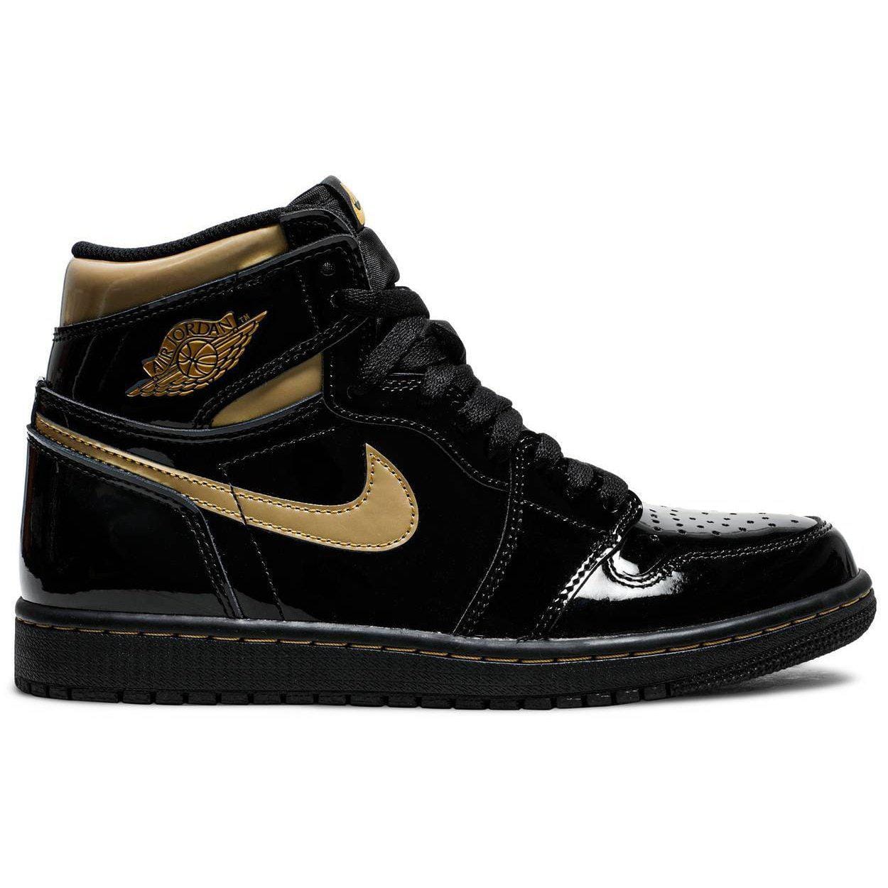 Nike Air Jordan 1 Retro High OG Black Metallic Gold