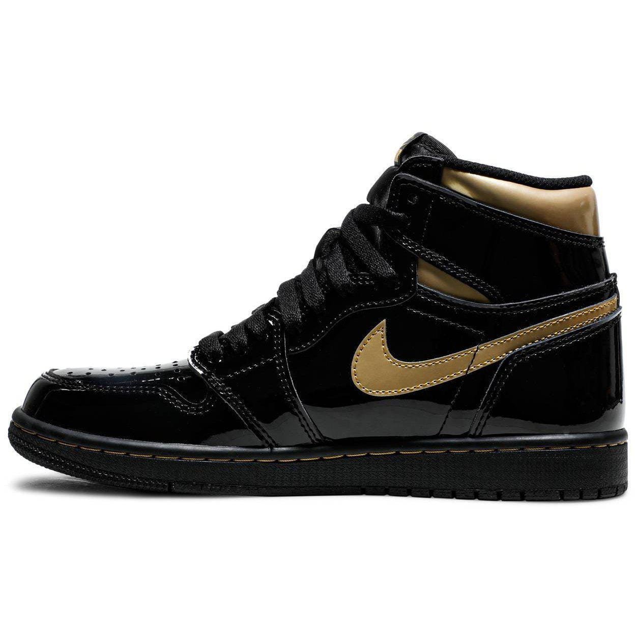 Nike Air Jordan 1 Retro High OG Black Metallic Gold