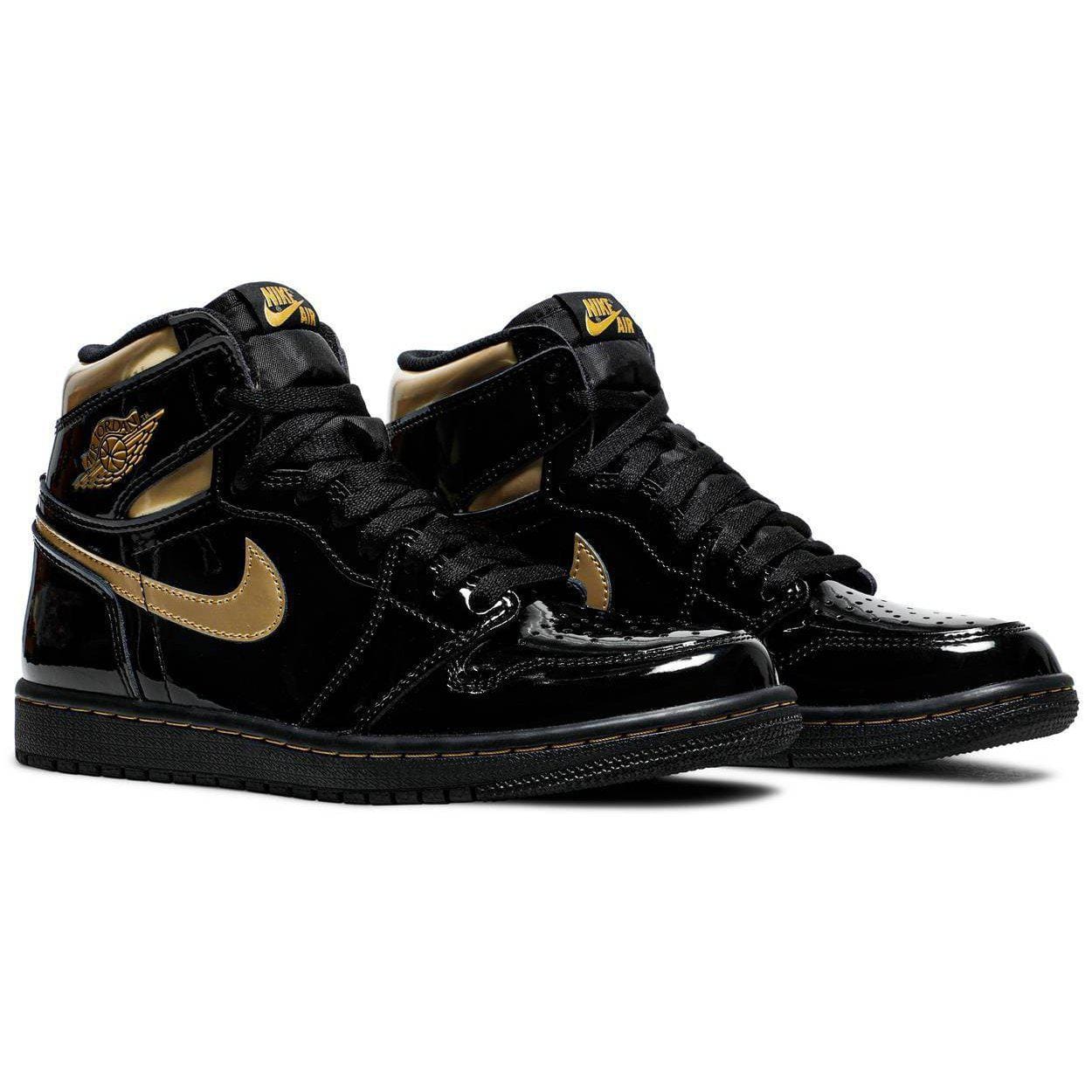 Nike Air Jordan 1 Retro High OG Black Metallic Gold