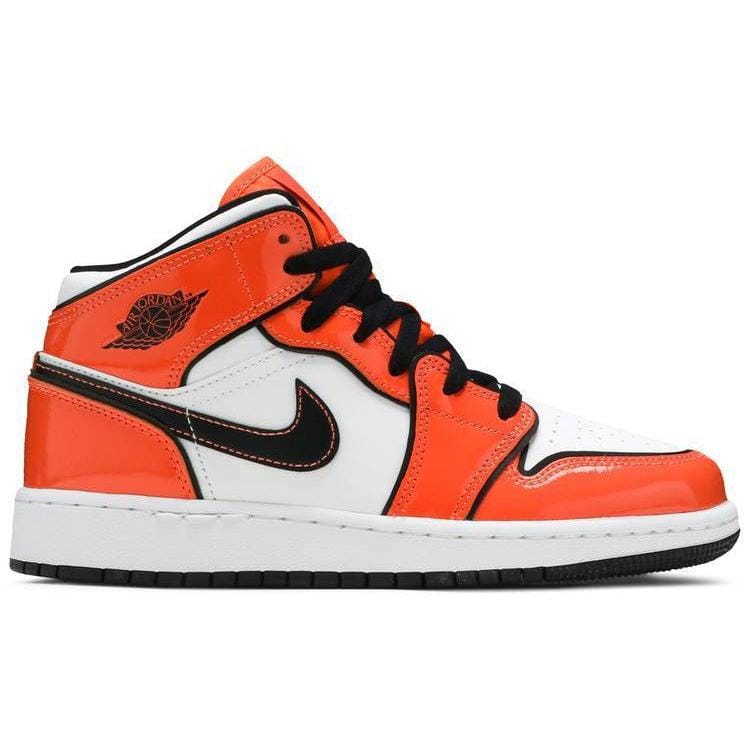 Nike Air Jordan 1 Mid SE GS Turf Orange