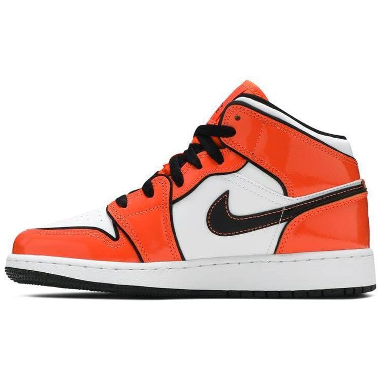 Nike Air Jordan 1 Mid SE GS Turf Orange