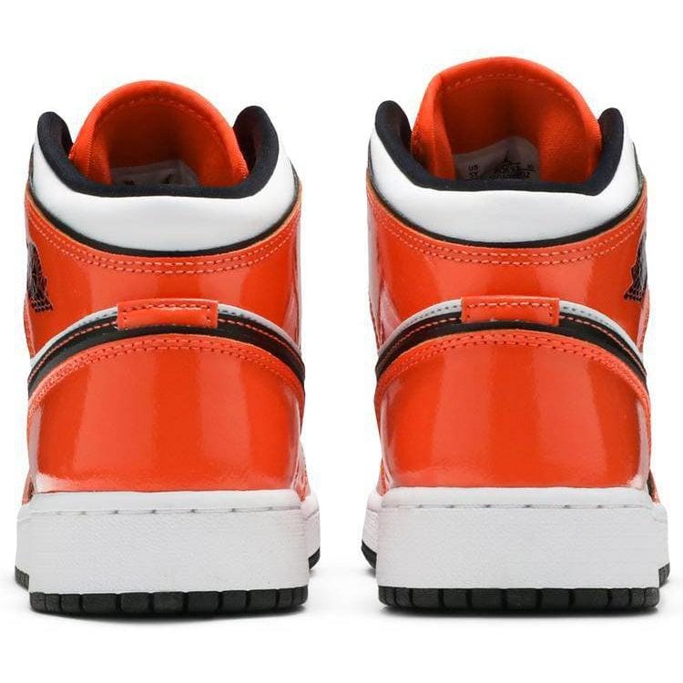 Nike Air Jordan 1 Mid SE GS Turf Orange