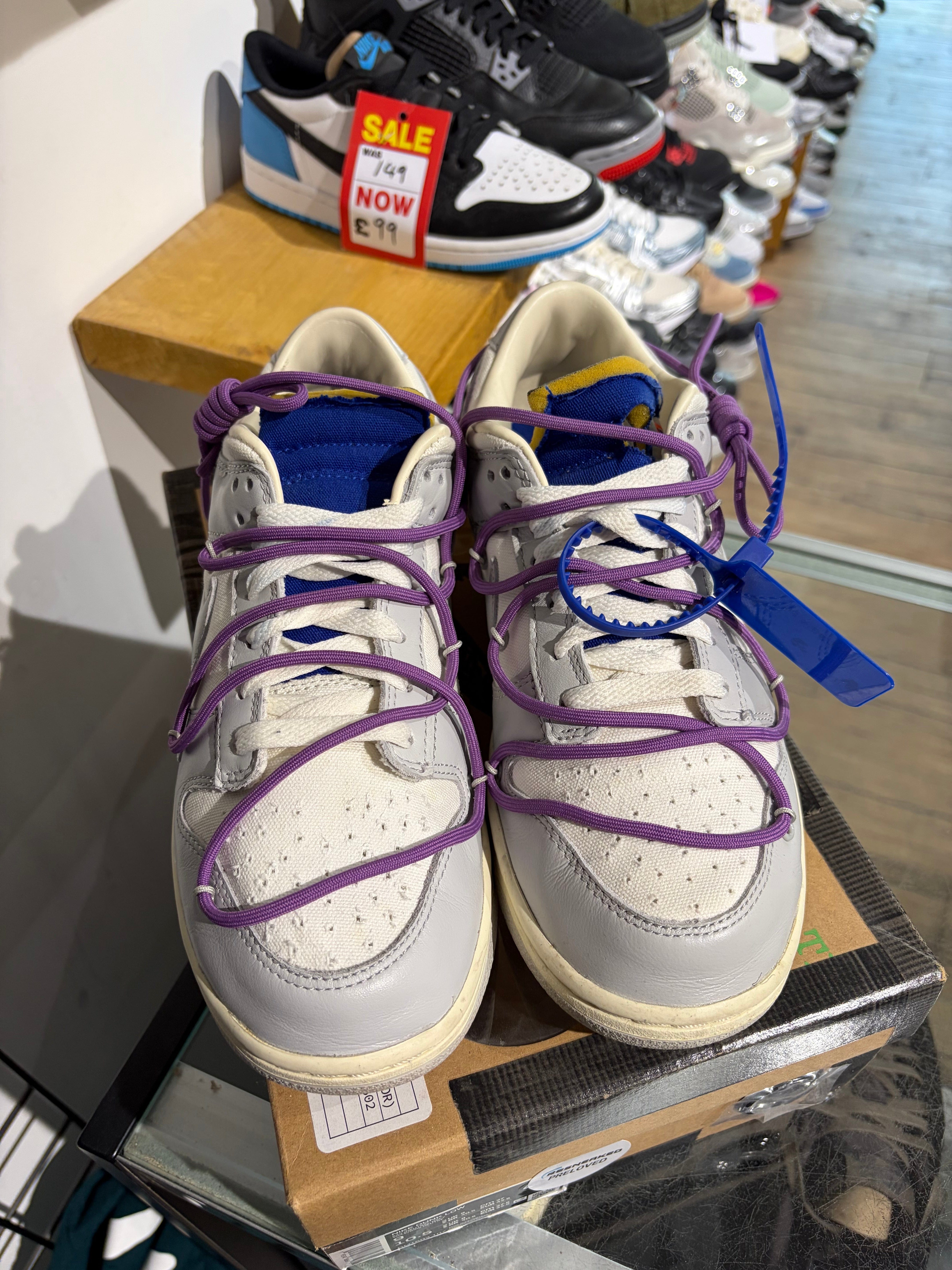 Nike OW Lot 48 Dunk UK 8