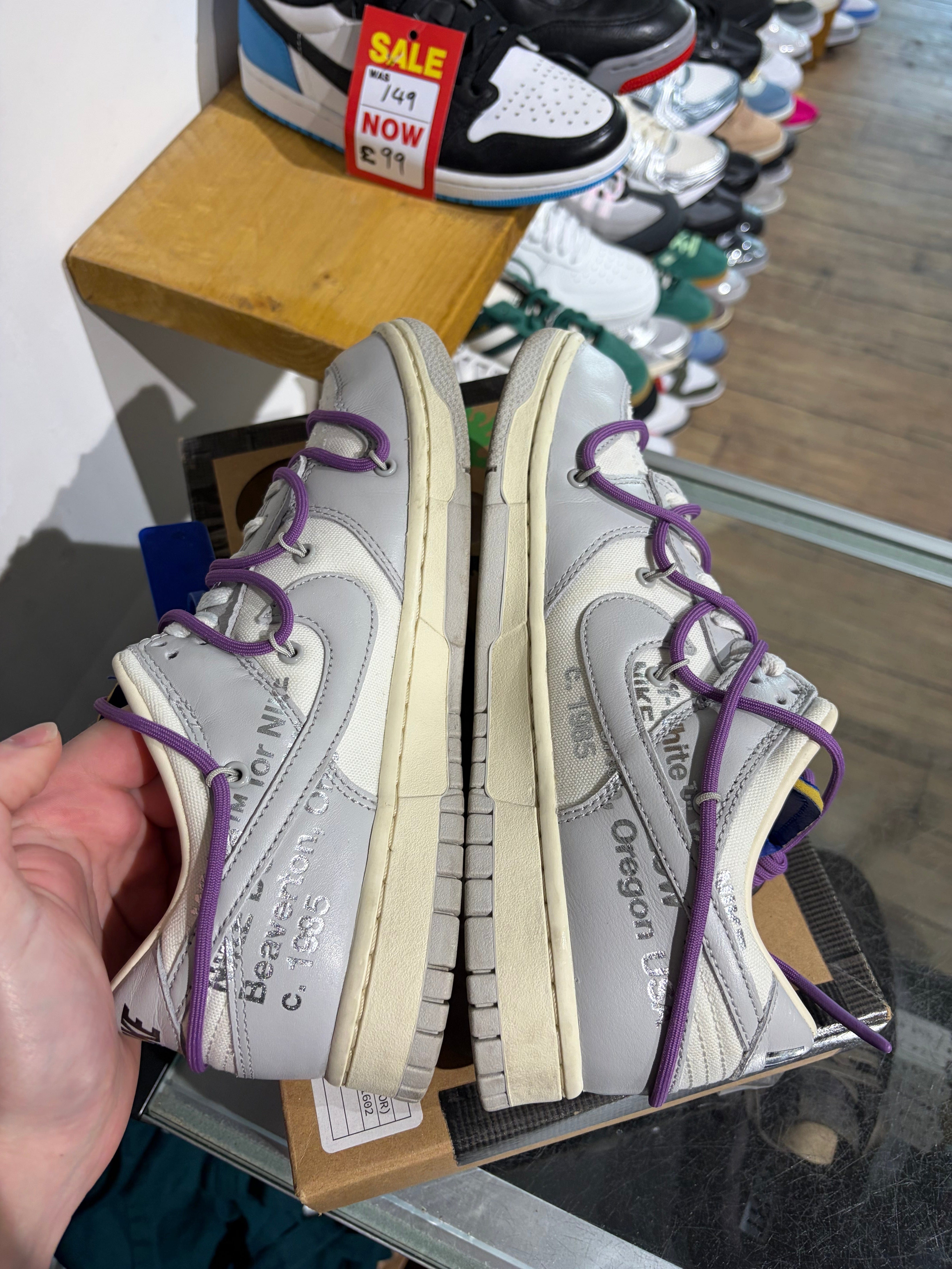 Nike OW Lot 48 Dunk UK 8