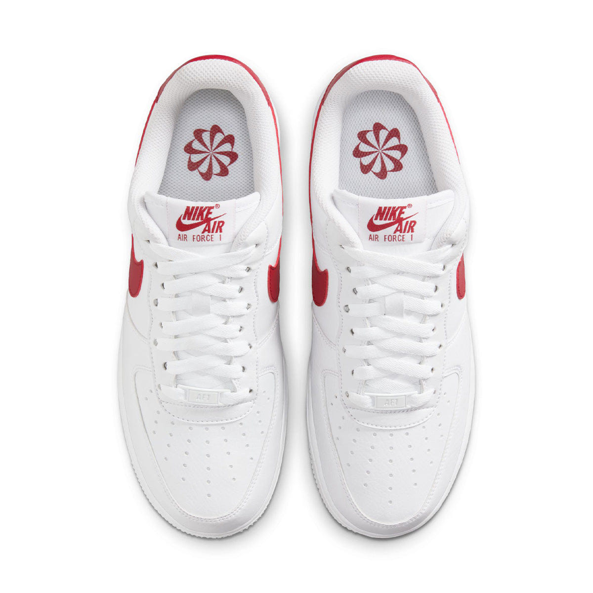 Nike Wmns Air Force 1'07 NN WHITE/TEAM CRIMSON