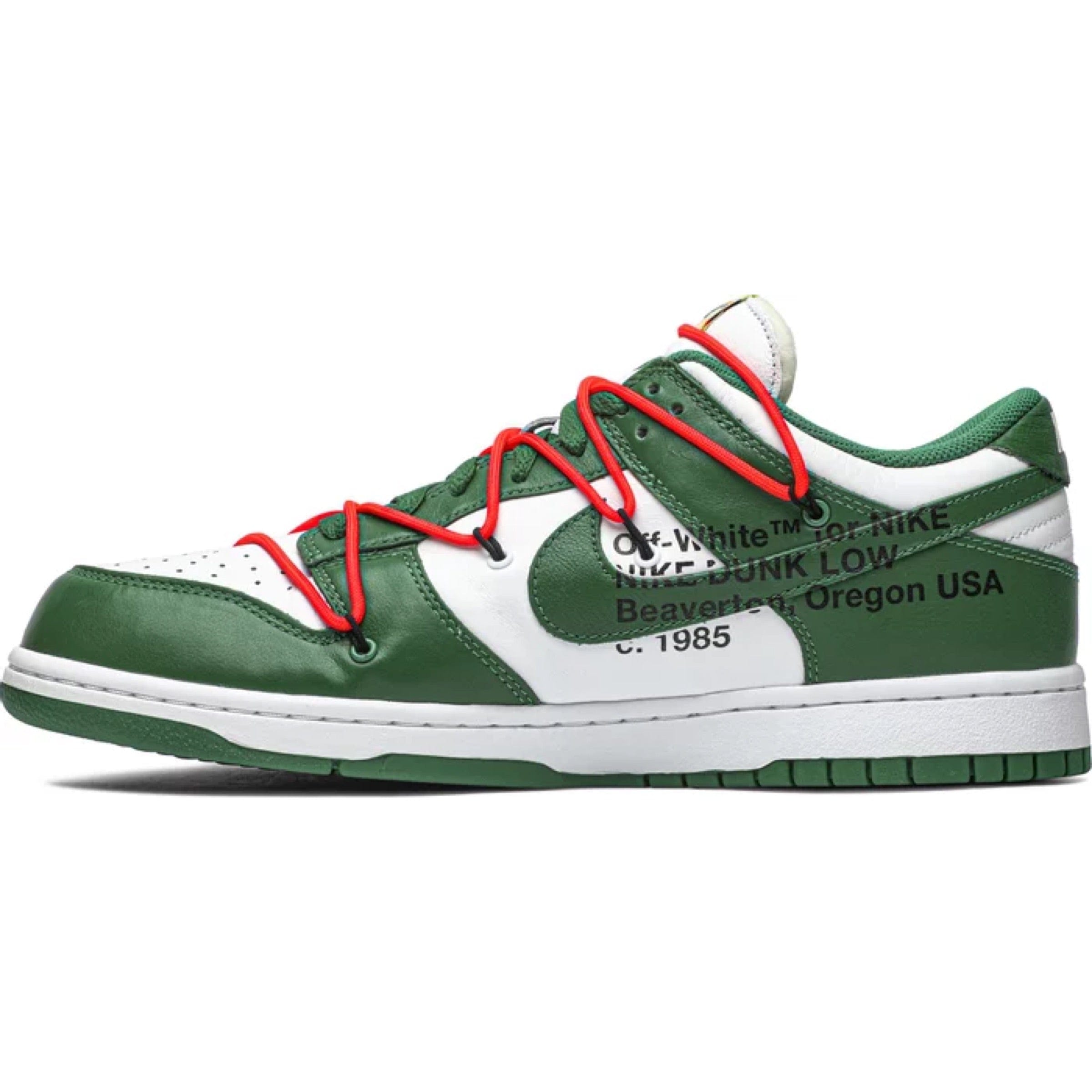 Nike Off - White x Nike Dunk Low Pine Green