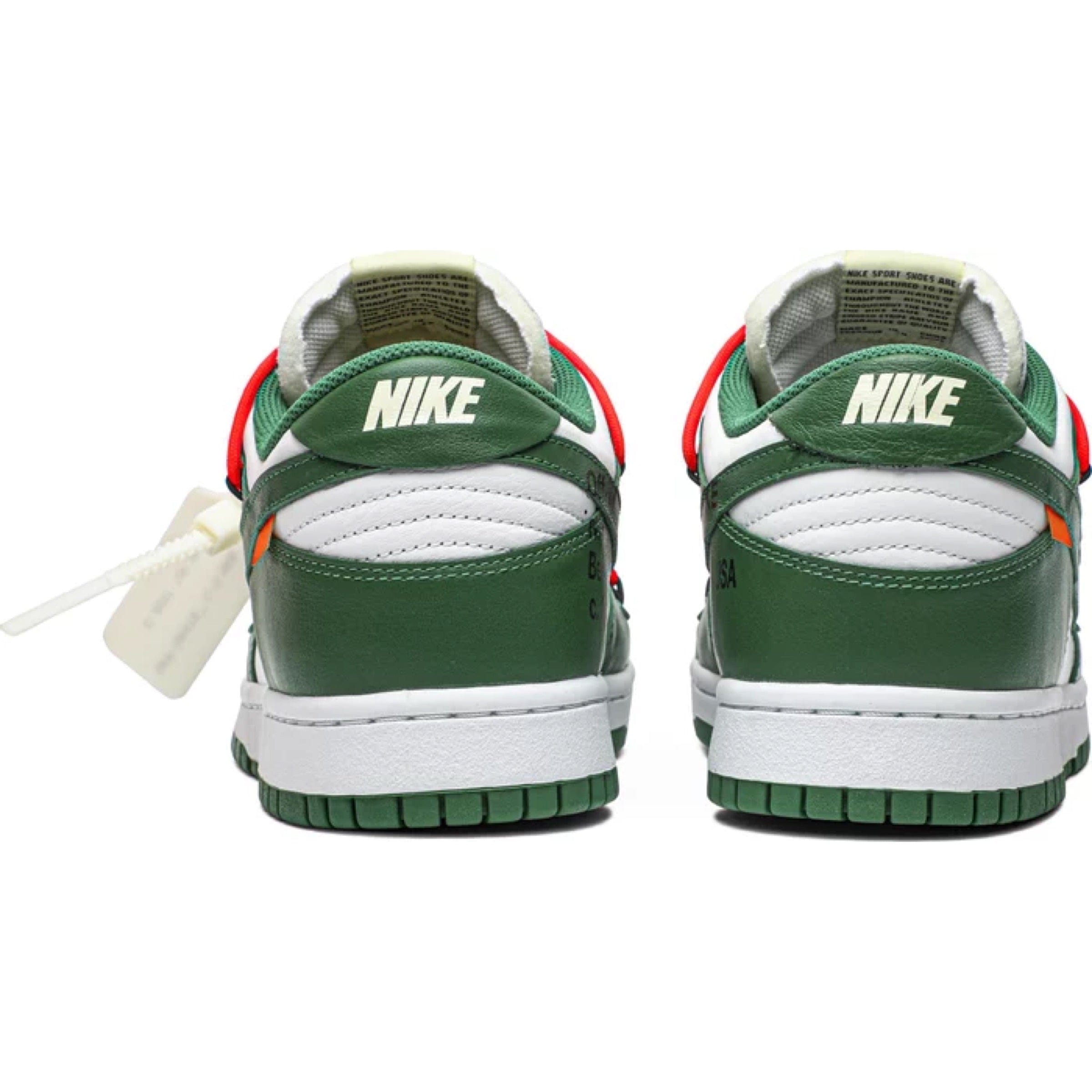 Nike Off - White x Nike Dunk Low Pine Green