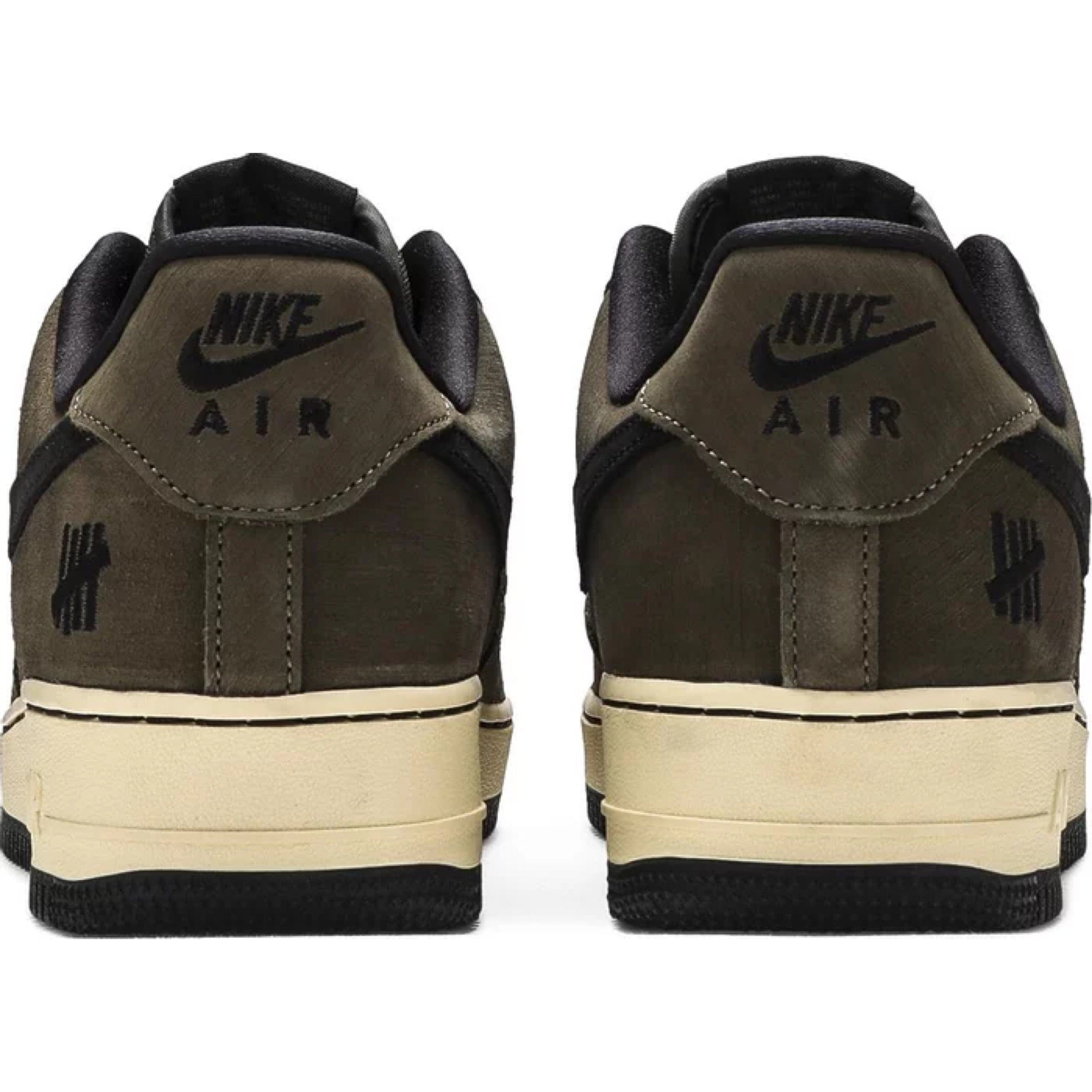 Nike Undefeated x Nike Air Force 1 Low SP Ballistic Dunk vs. AF1