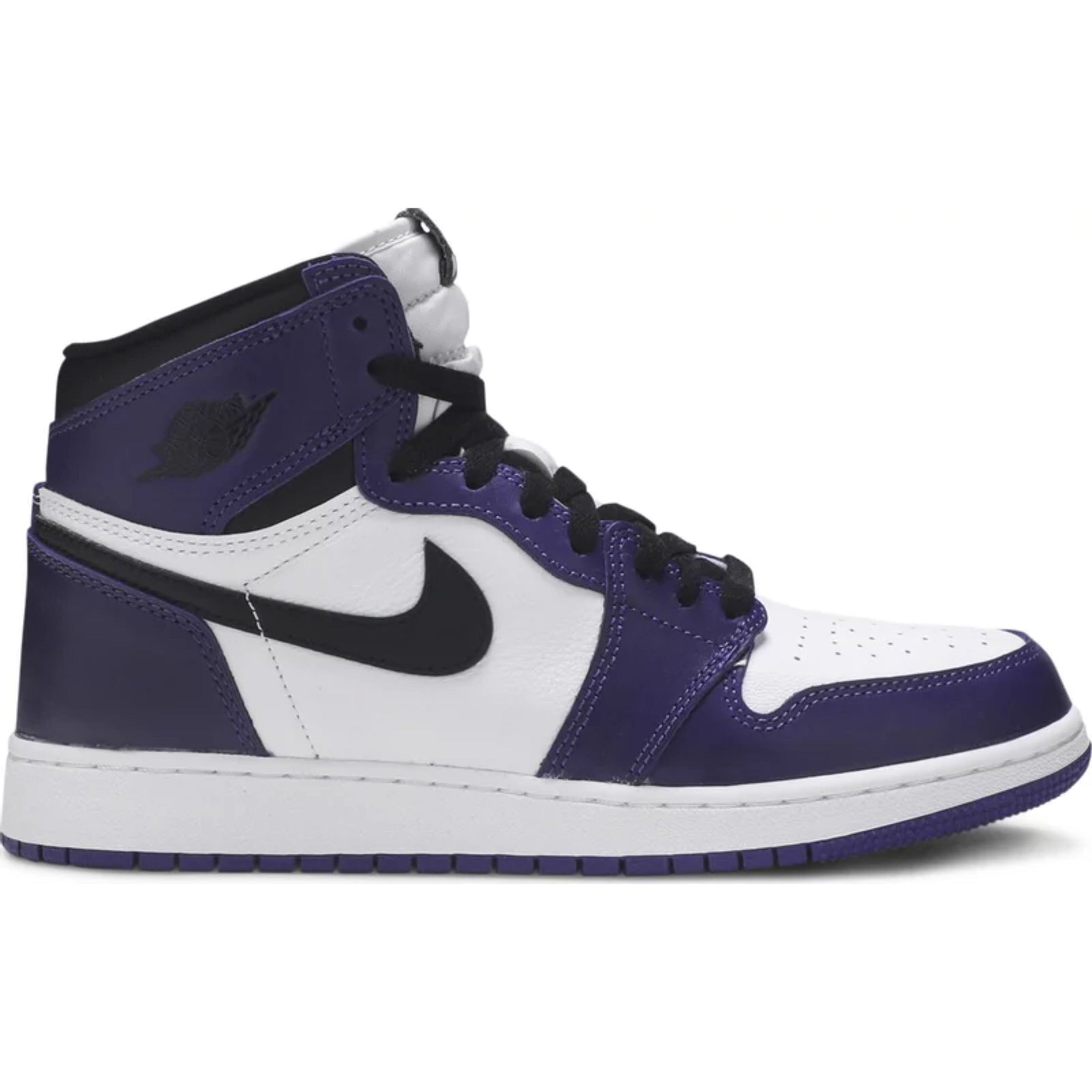 Nike Air Jordan 1 Retro High Court Purple White (GS)