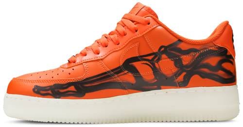 Nike Air Force 1 Low Orange Skeleton