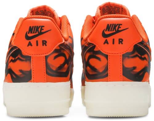 Nike Air Force 1 Low Orange Skeleton