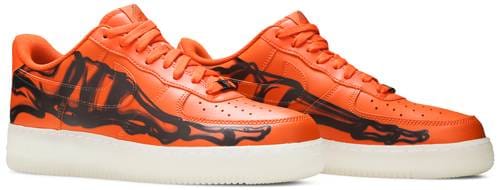 Nike Air Force 1 Low Orange Skeleton