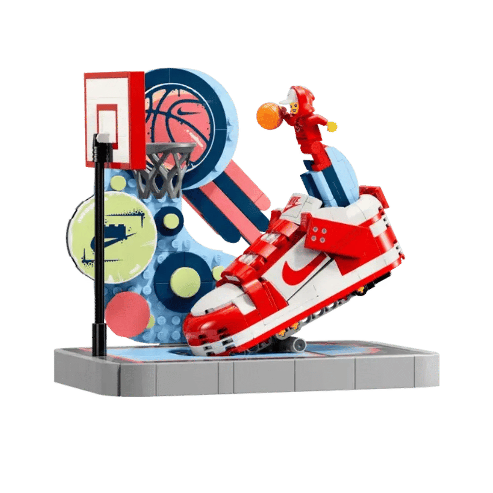 Nike x Lego Dunk Trickshot