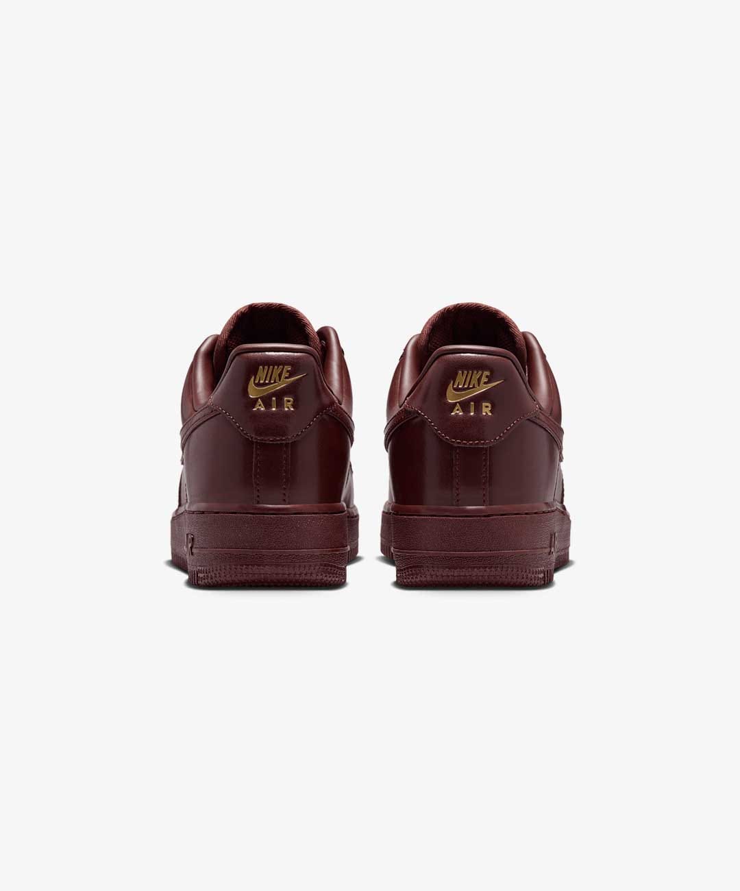 NIKE | NIKE AIR FORCE 1 '07 { MYSTIC DATES/MYSTIC DATES - METALLIC GOLD