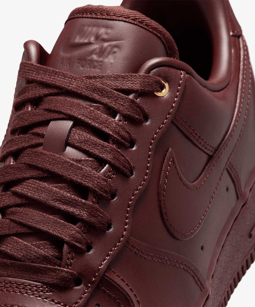 NIKE | NIKE AIR FORCE 1 '07 { MYSTIC DATES/MYSTIC DATES - METALLIC GOLD
