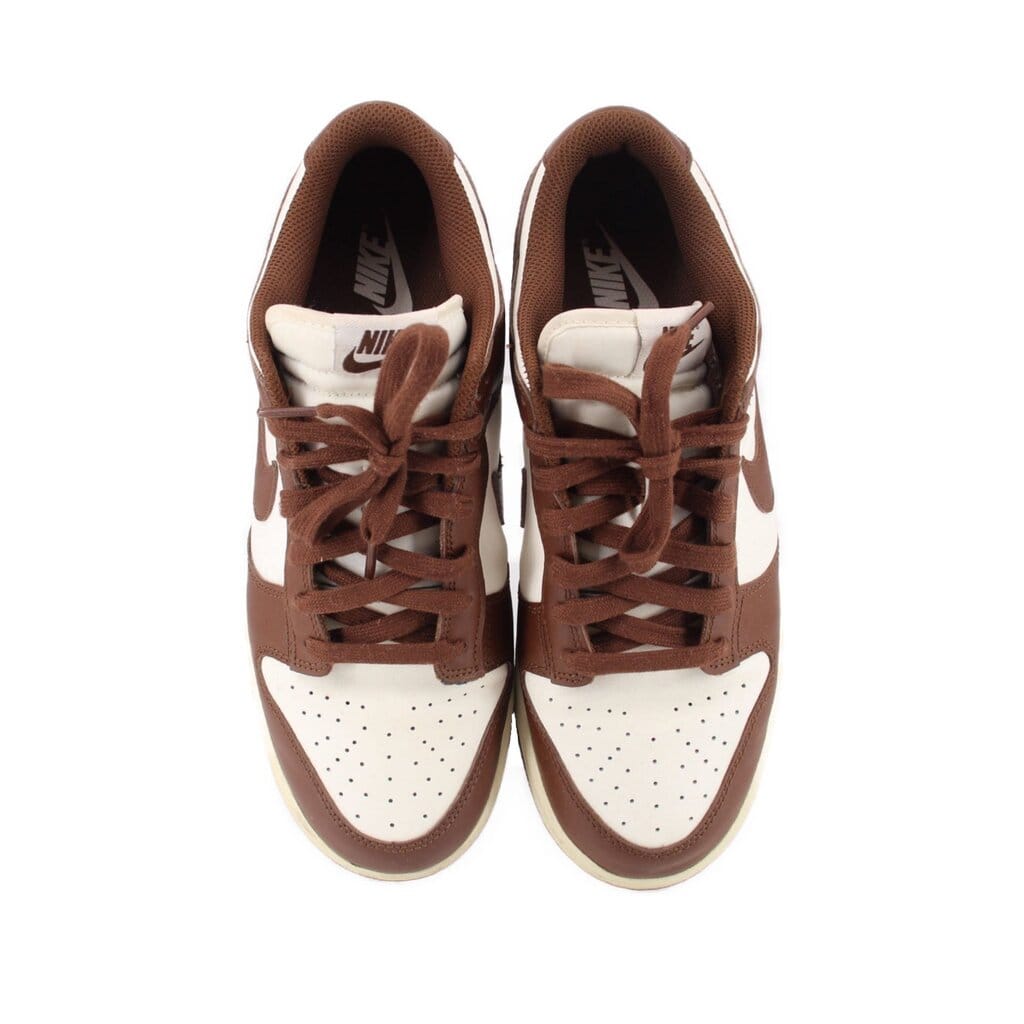 Nike WOMEN'S DUNK LOW SNEAKERS BROWN 10 US