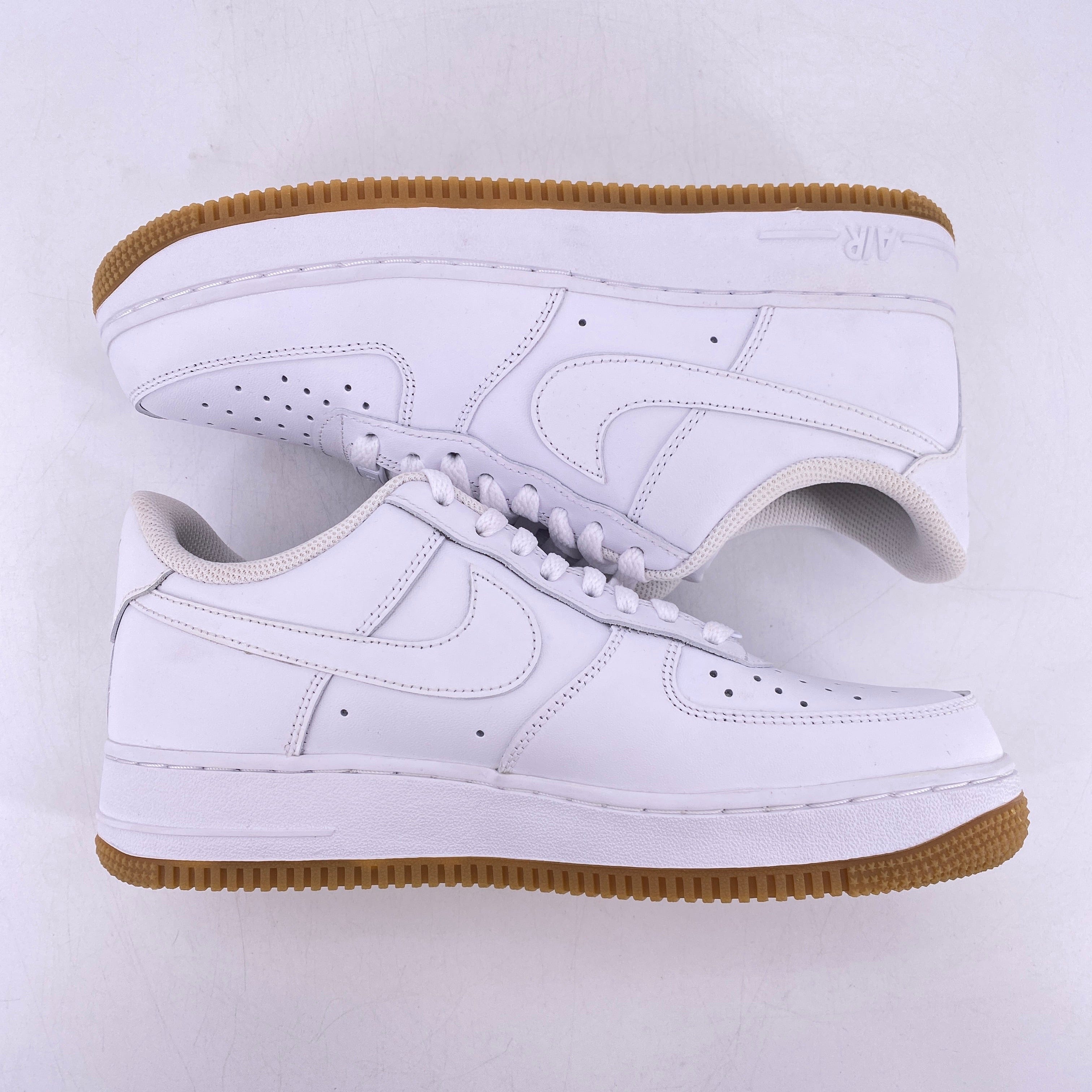 Nike Air Force 1 Low White Gum 2021 New Size 8