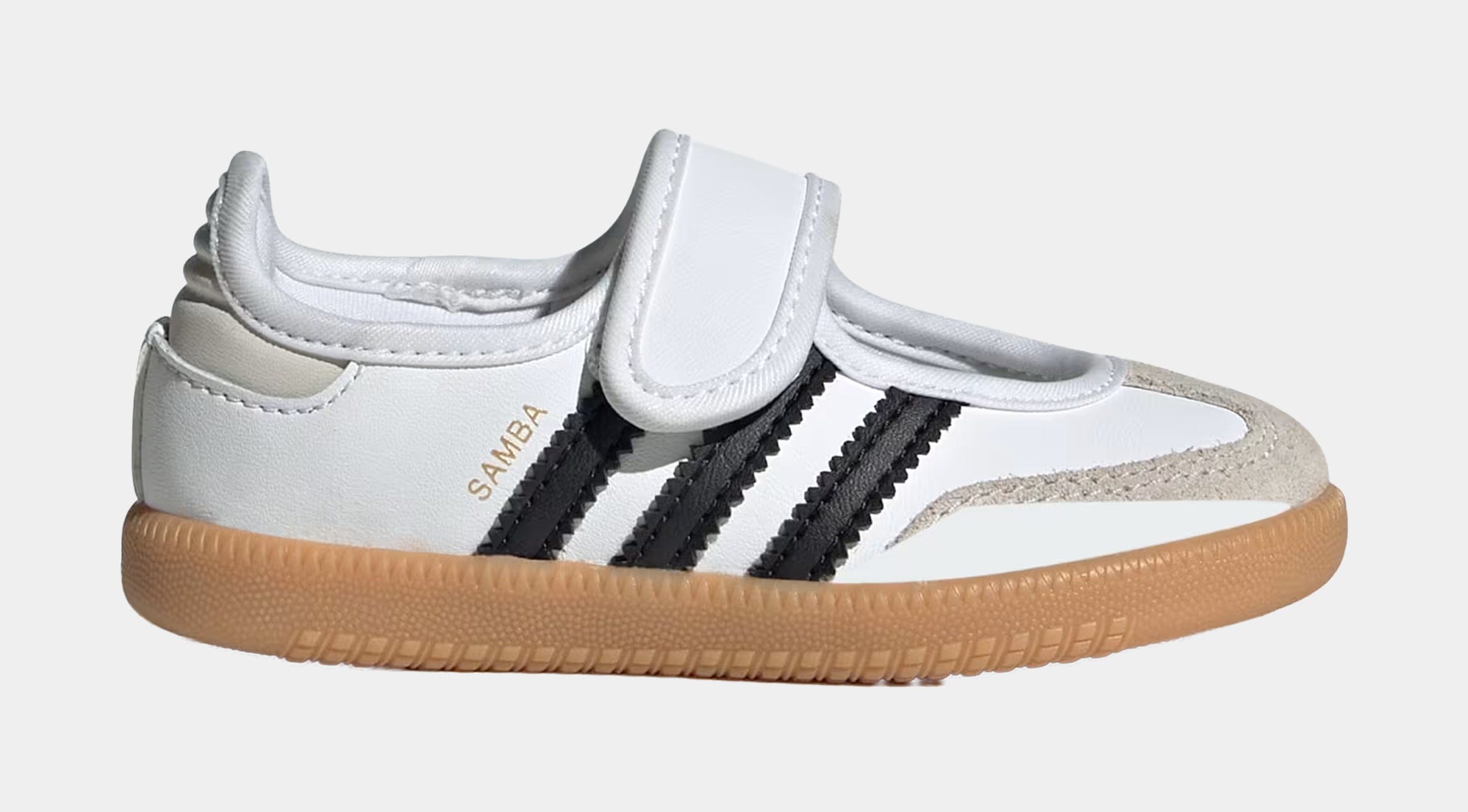 adidas Samba Jane Preschool Lifestyle Shoes (Cloud White/Core Black/Gum)