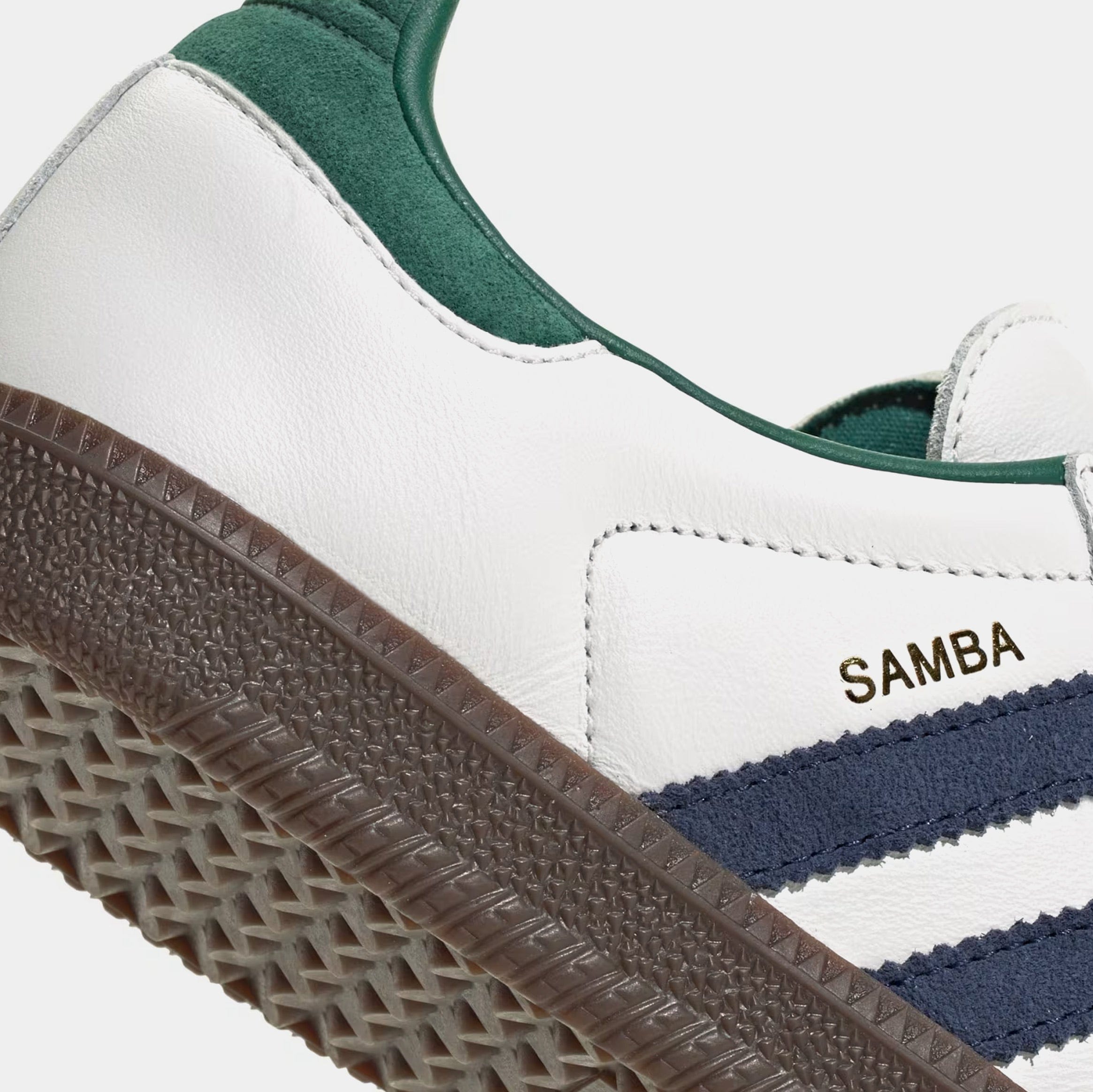 adidas Samba OG Mens Lifestyle Shoes (Core Black/Cloud White/Collegiate Green)