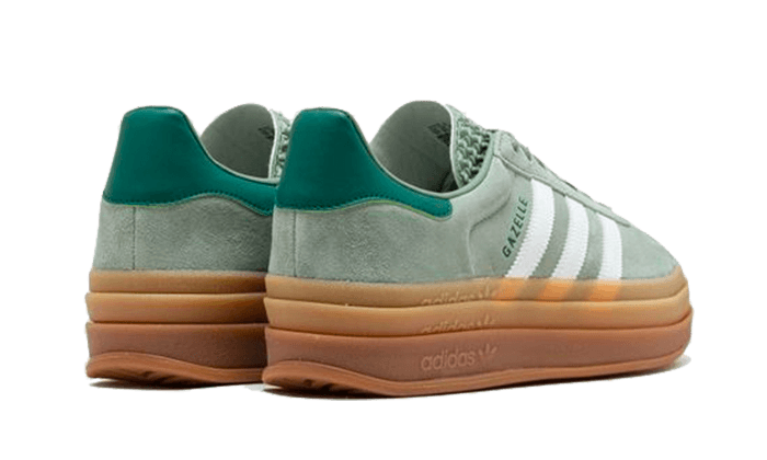 adidas Gazelle Bold Silver Green