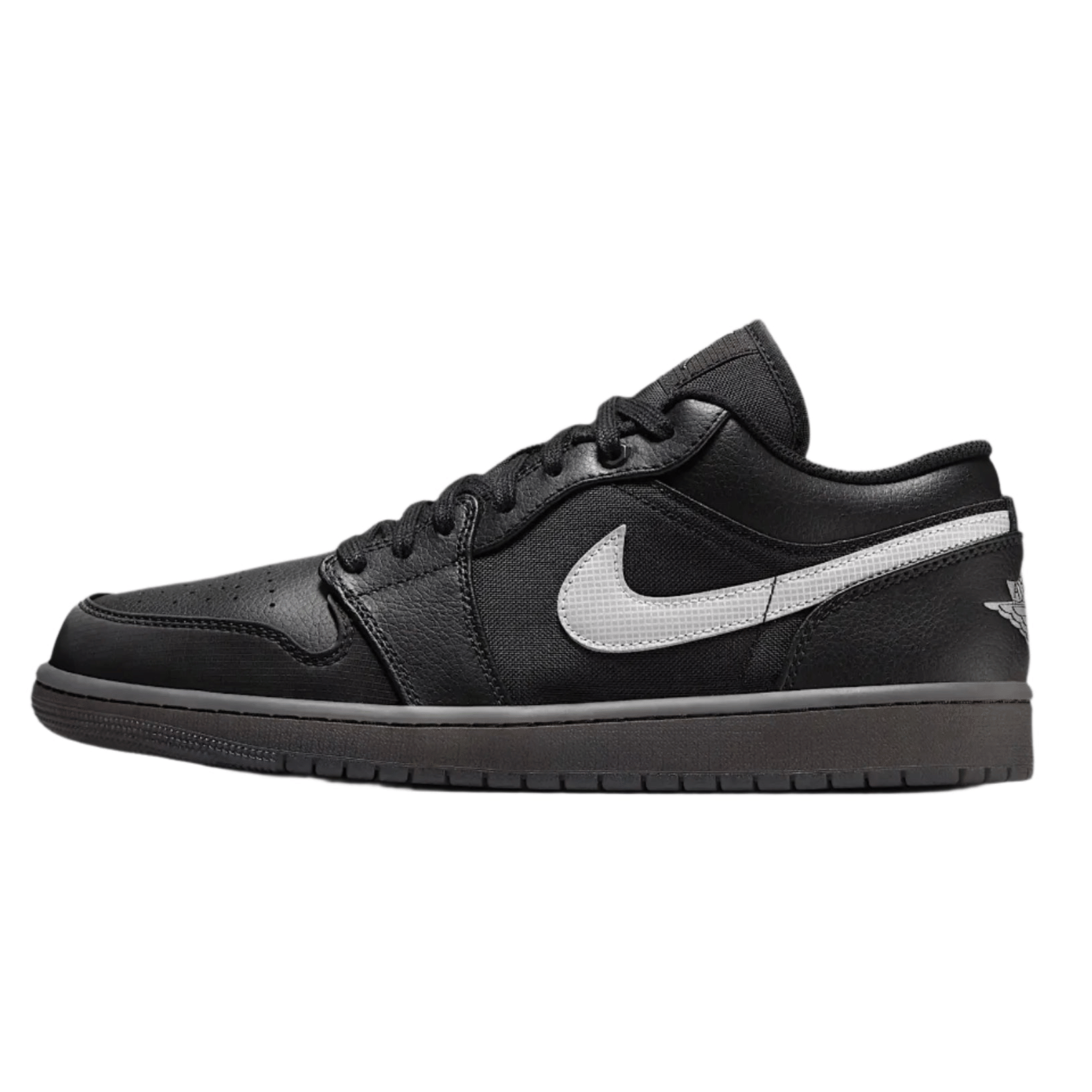 Air Jordan Jordan 1 Low Black White Dark Snoke Grey