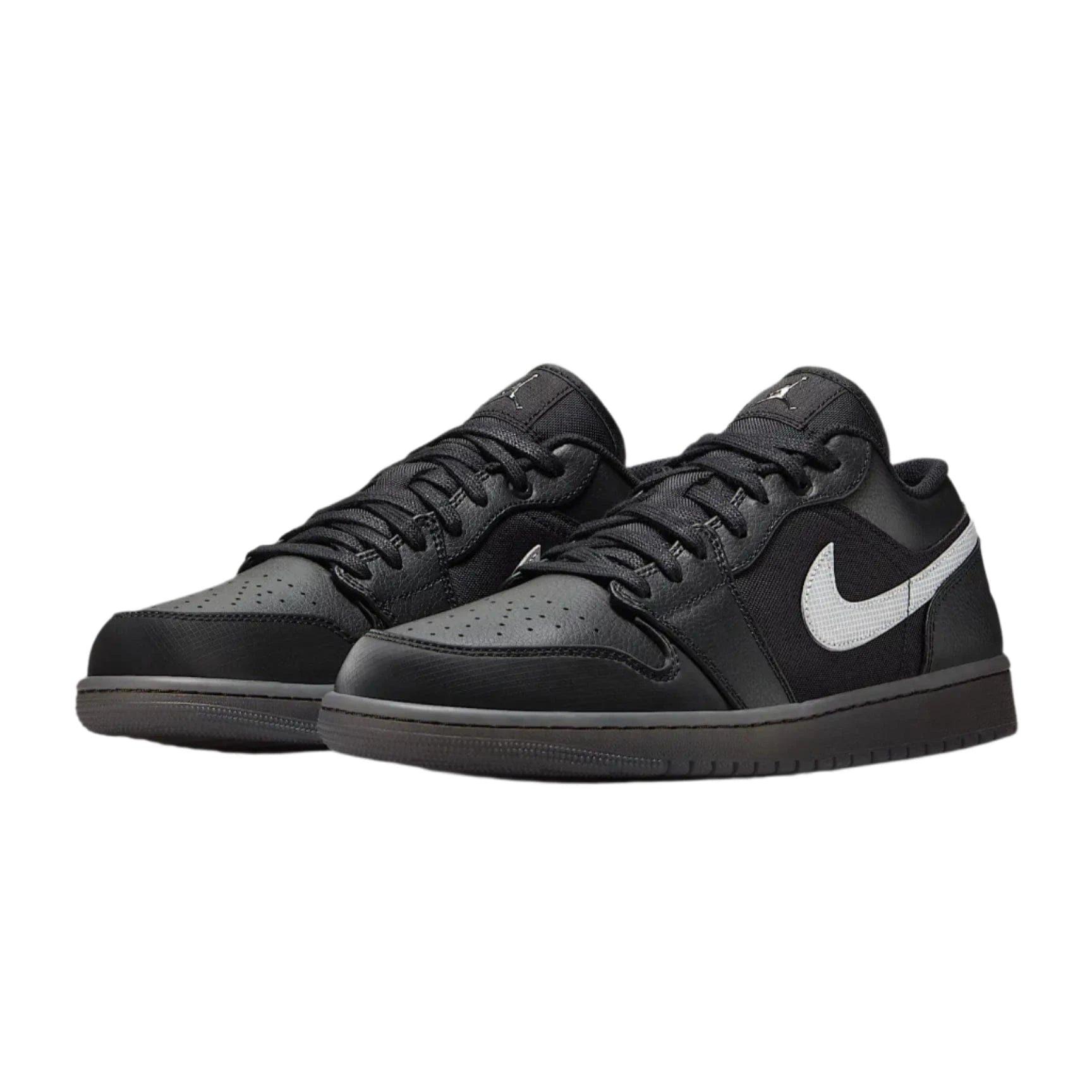 Air Jordan Jordan 1 Low Black White Dark Snoke Grey
