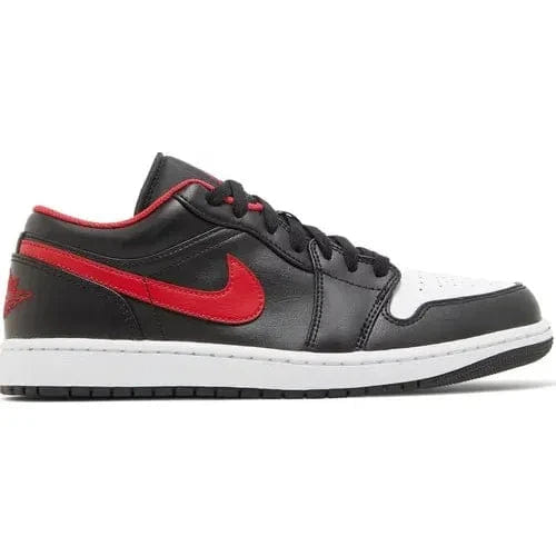 Air Jordan 1 Low Black Fire Red White India | Off Kicks
