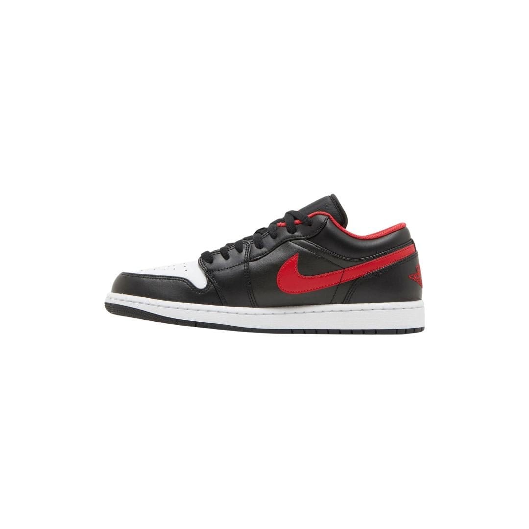 Air Jordan 1 Low Black Fire Red White India | Off Kicks