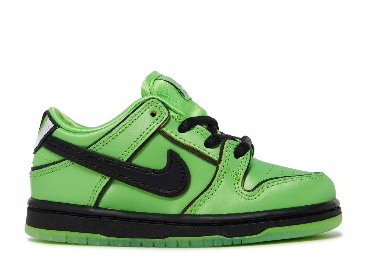 Nike The Powerpuff Girls x SB Dunk Low Buttercup (TD)
