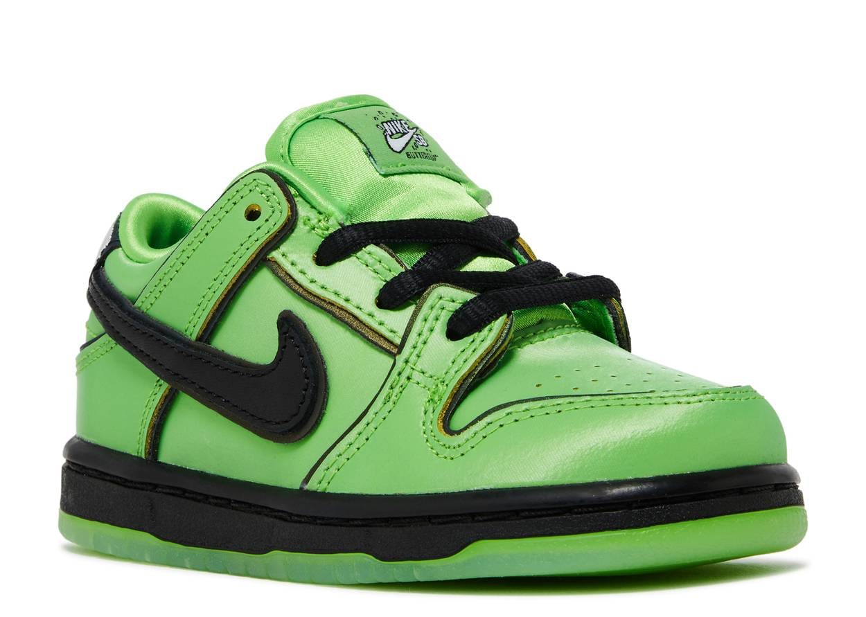 Nike The Powerpuff Girls x SB Dunk Low Buttercup (TD)