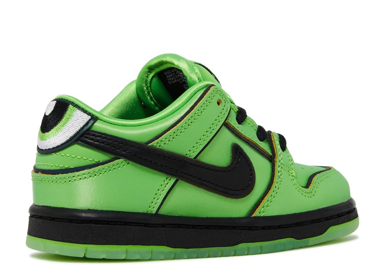 Nike The Powerpuff Girls x SB Dunk Low Buttercup (TD)