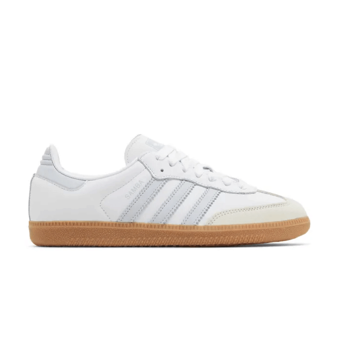 Adidas Samba OG White Halo Blue Gum (Women's)