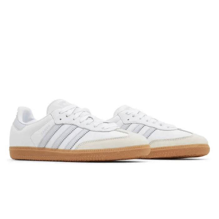 Adidas Samba OG White Halo Blue Gum (Women's)