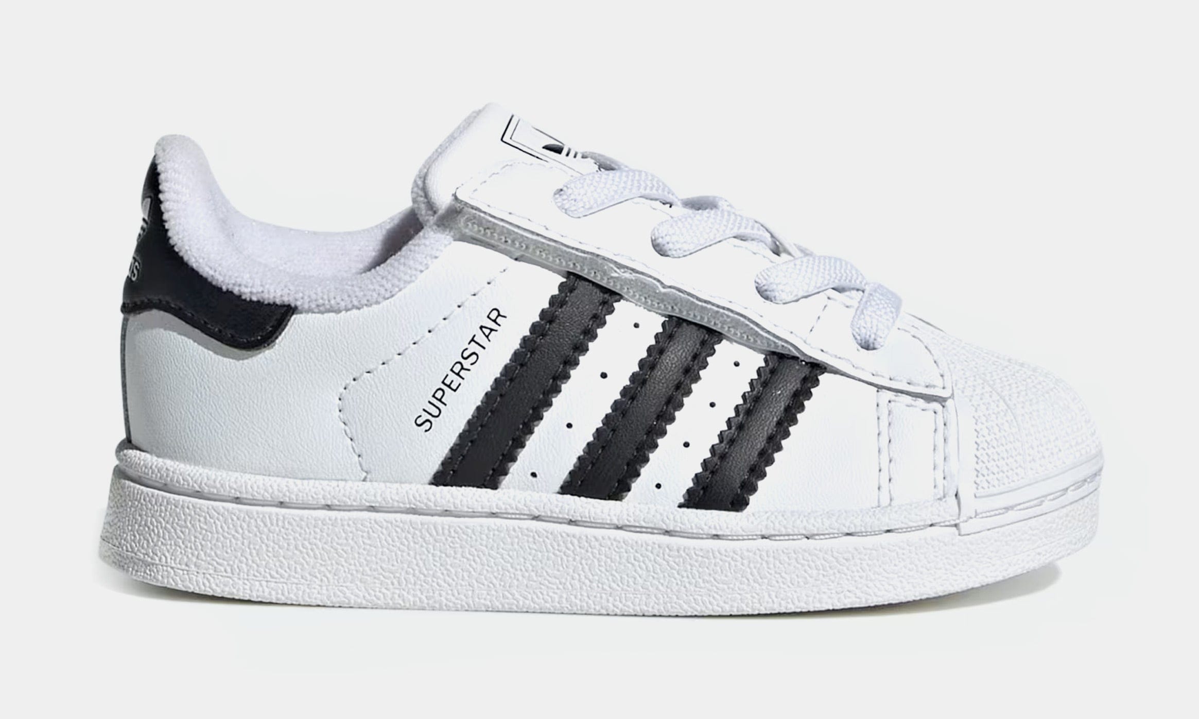 adidas Superstar II Toddler Lifestyle Shoes (Cloud White/Core Black)