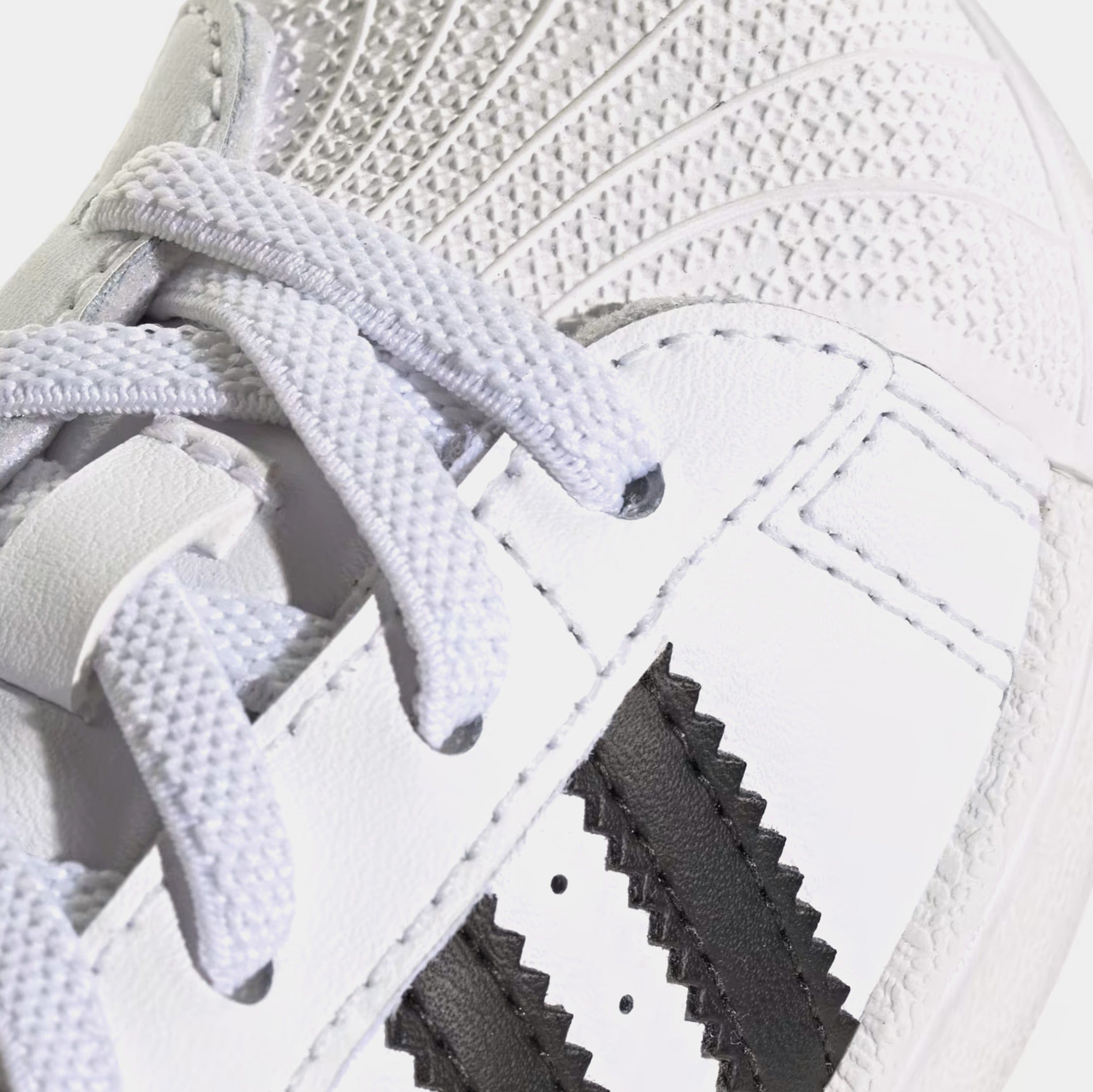 adidas Superstar II Toddler Lifestyle Shoes (Cloud White/Core Black)