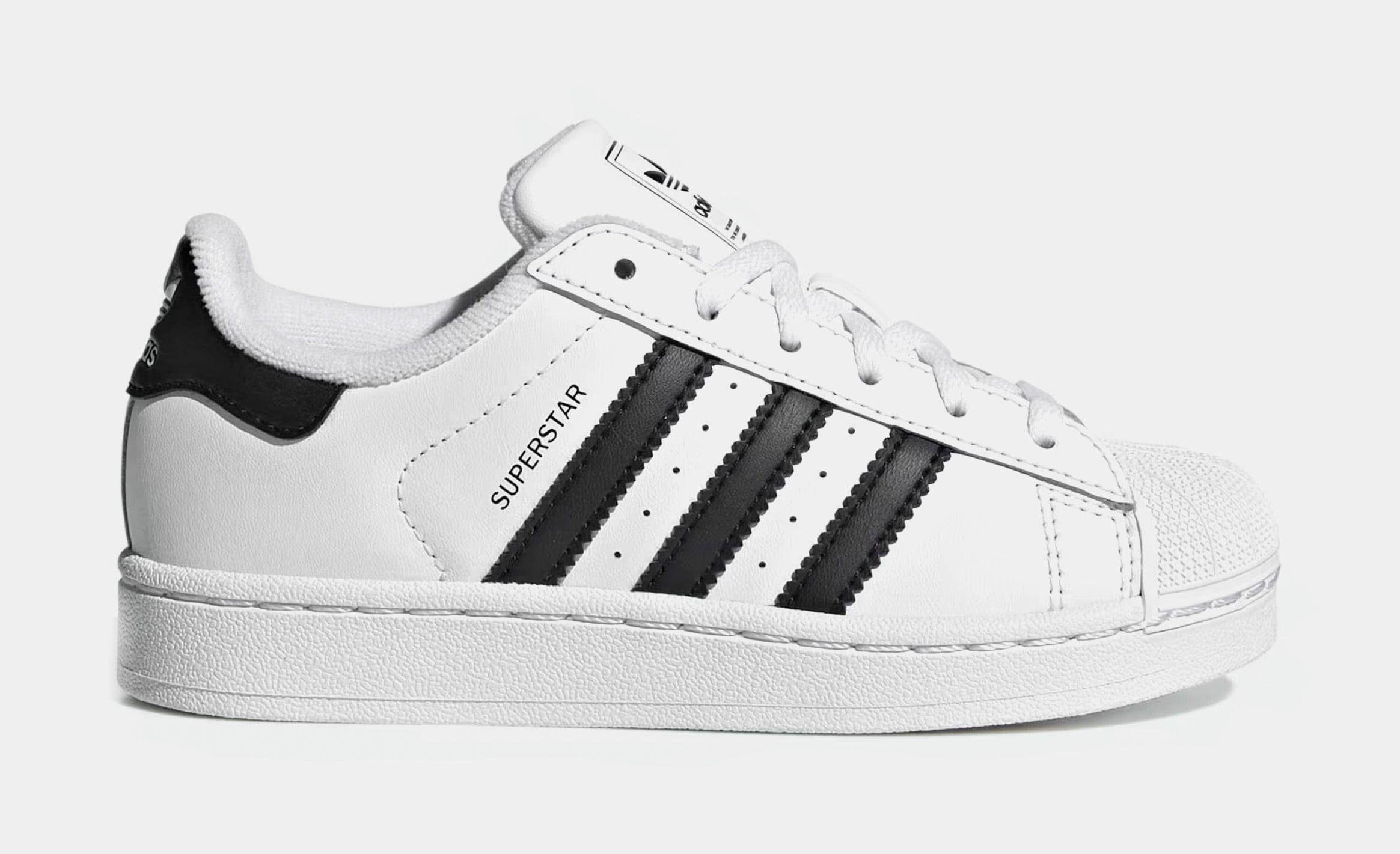 adidas Superstar II Preschool Lifestyle Shoes (Cloud White/Core Black)