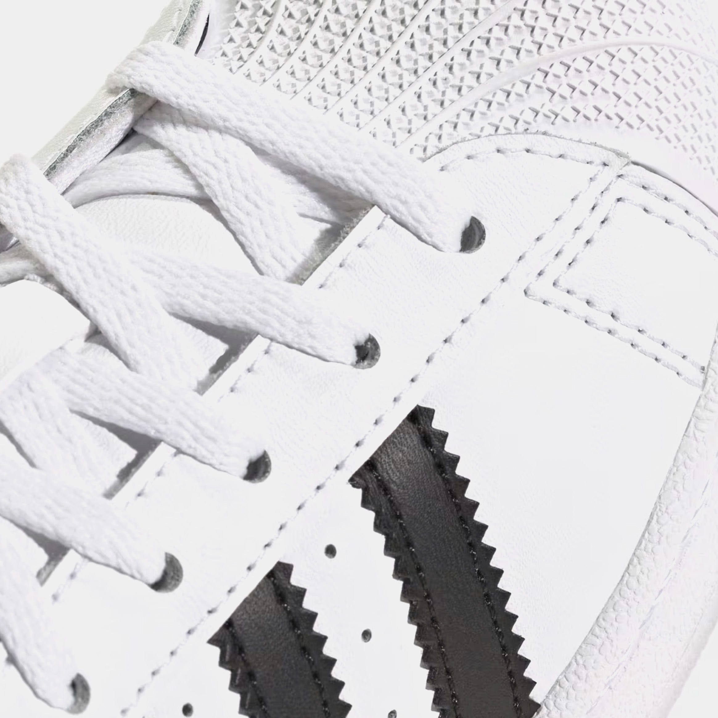 adidas Superstar II Preschool Lifestyle Shoes (Cloud White/Core Black)